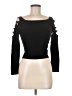Debut Black Long Sleeve Top Size M - photo 1
