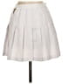 American Apparel 100% Polyester Solid Ivory White Formal Skirt Size M - photo 2