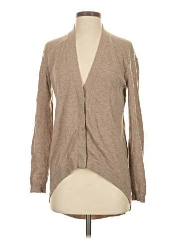 Aqua Cashmere Cardigan (view 1)