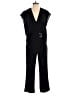 Zara 100% Polyester Black Jumpsuit Size XS - photo 1