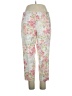 Jijil Floral Pink Linen Pants Size L - photo 1