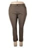 Liz Claiborne Solid Brown Khakis Size 20 (petite) - photo 1