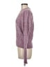 Astr Hearts Purple Pullover Sweater Size M - photo 5