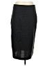 Vince Camuto Solid Black Casual Skirt Size M - photo 1