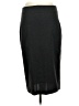 Vince Camuto Solid Black Casual Skirt Size M - photo 2