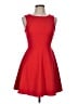 Lulus Solid Red Cocktail Dress Size M - photo 1