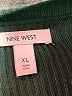Nine West Solid Black Cocktail Dress Size XL - photo 7