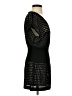 Unbranded Black Casual Dress Size S (estimated) - photo 4