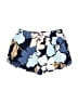 Carter's 100% Polyester Floral Blue Shorts Size 6 - photo 1