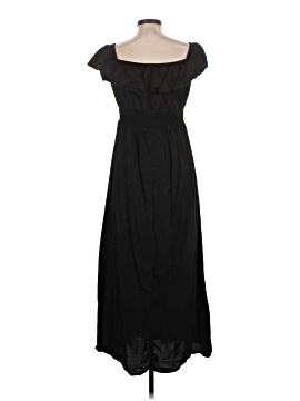 strapless open back dress Dark Brown One Shoulder Draped Velvet Gown With Chain Accent