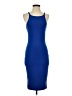 Unbranded Solid Blue Cocktail Dress Size S - photo 1