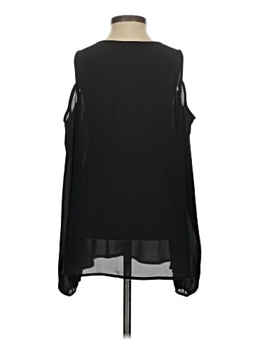 a.n.a. A New Approach Long Sleeve Blouse (view 2)