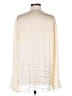 The Row 100% Polyester Ivory Long Sleeve Button-Down Shirt Size S - photo 2