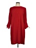CeCe 100% Polyester Solid Red Casual Dress Size 10 - photo 1