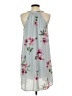 Peach Love 100% Polyester Floral Gray Casual Dress Size S - photo 2
