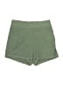 Zara Solid Green Shorts Size M - photo 1