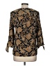MICHAEL Michael Kors Paisley Gold 3/4 Sleeve Blouse Size M - photo 2