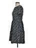 J.Crew Floral Blue Casual Dress Size 4 - photo 5