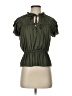 IF ONLY STUDIO Green Sleeveless Blouse Size XS (estimated) - photo 1