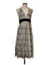 Jonathan Martin Paisley Gray Cocktail Dress Size 6 - photo 1