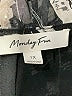 Monday Fun 100% Polyester Black Short Sleeve Blouse Size 1X - photo 7