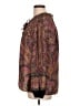 Kobi Halperin 100% Polyester Paisley Brown Long Sleeve Blouse Size L - photo 5