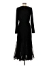 Talbots 100% Polyester Black Cocktail Dress Size 2 - photo 2