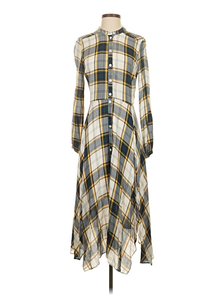 Pre-owned Current Air Casual Dress In Yellow