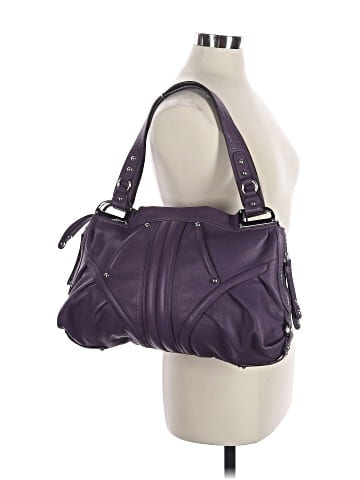 B Makowsky Leather Shoulder Bag (view 2)