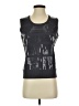 St. John Gray Sleeveless Top Size S - photo 1