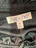 She + Sky 100% Polyester Solid Black Casual Skirt Size M - photo 3