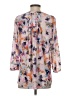 Not Your Daughter's Jeans 100% Polyester Floral Gray 3/4 Sleeve Blouse Size S - photo 2