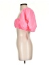 LPA Pink Short Sleeve Blouse Size S - photo 5