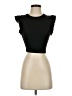 Zara Black Short Sleeve Top Size S - photo 1