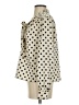 Shein 100% Polyester Polka Dots Ivory Long Sleeve Blouse Size 4 - photo 5
