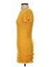 Lulus 100% Rayon Yellow Casual Dress Size XS - photo 5