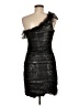 BCBGMAXAZRIA Black Cocktail Dress Size 8 - photo 2