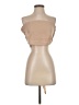 Cider 100% Polyester Tan Sleeveless Blouse Size S - photo 1