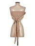 Cider 100% Polyester Tan Sleeveless Blouse Size S - photo 2