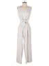 Calvin Klein Stripes Gray Jumpsuit Size 4 - photo 1