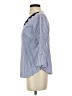 Talbots Blue 3/4 Sleeve Blouse Size XS - photo 5