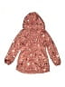 Assorted Brands 100% Polyester Hearts Gold Pink Raincoat Size 4 - photo 1