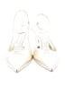 Zara Metallic Silver Gold Heels Size EU 36 - photo 2