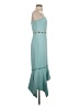 Jonathan Simkhai 100% Polyester Teal Cocktail Dress Size 2 - photo 4