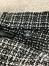 Shein 100% Polyester Houndstooth Gray Formal Skirt Size M - photo 4