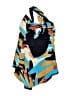 Caffe Print Blue One Piece Swimsuit Size L - photo 2