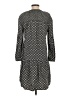 Joie 100% Polyester Chevron-herringbone Gray Casual Dress Size XS - photo 2