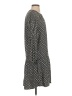 Joie 100% Polyester Chevron-herringbone Gray Casual Dress Size XS - photo 4