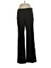 Ecru Solid Black Dress Pants Size 4 - photo 1