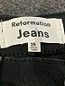 Reformation Jeans Blue Black Jeans Size 25 waist - photo 3